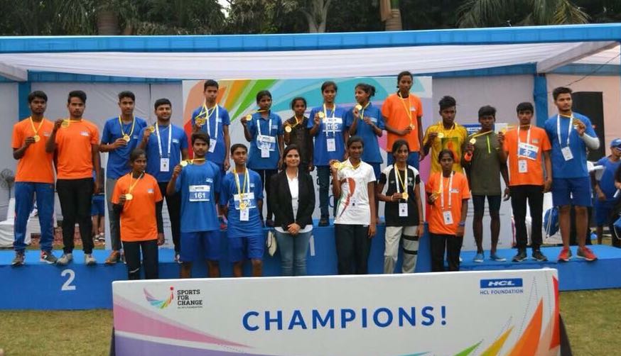 HCL Foundation Organizes National Sports Meet
